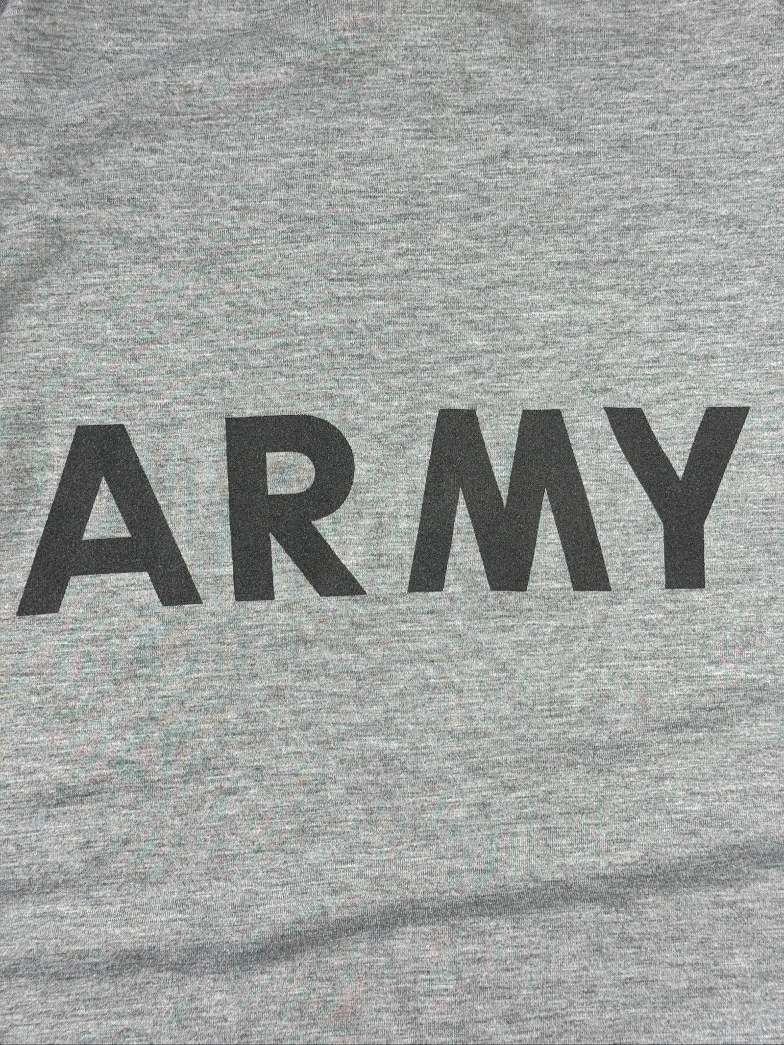 US Army PFU Long Sleeve Training Shirt Grey XL Military Threads USA – photo 4